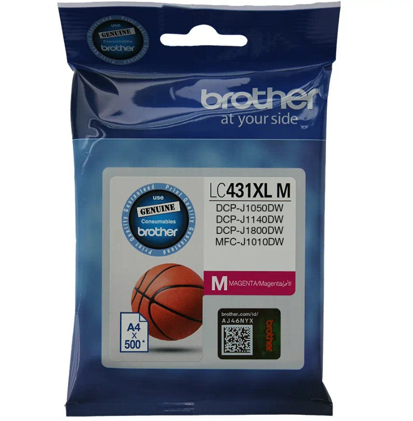 Brother Magenta Ink Cartridge for DCP-J1800DW - 500 Pages 