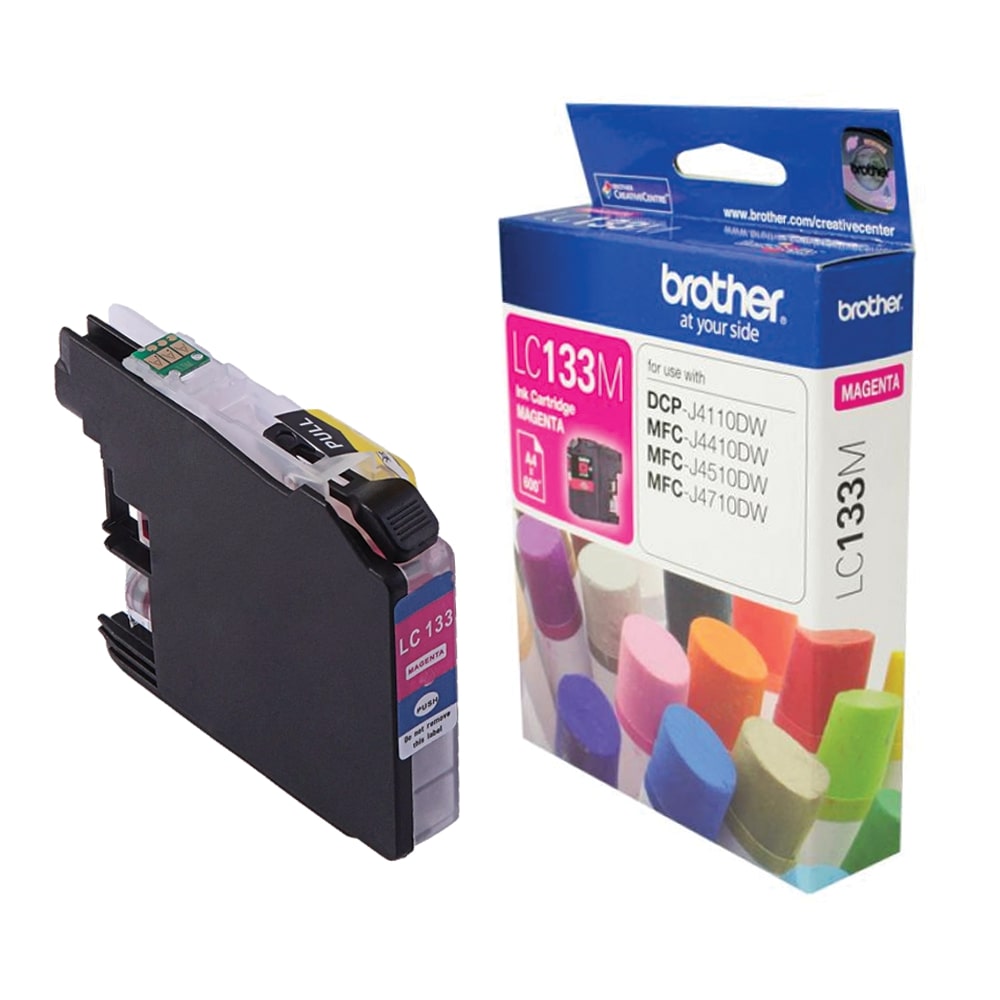 Brother LC-133 Magenta Ink Cartridge | Genuine | J4410DW Compatible