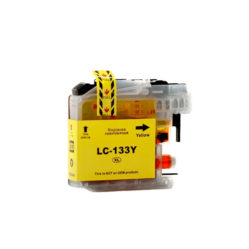 Brother LC-133 Yellow Ink Cartridge - Original for J4410DW, MFCJ4510DW