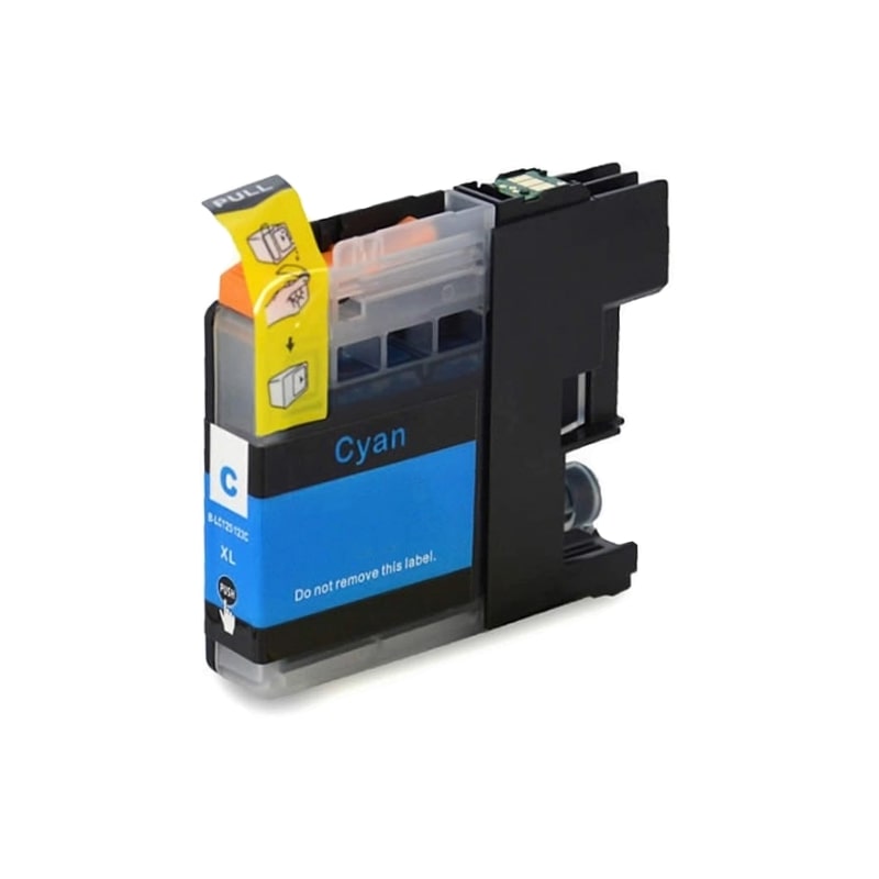 Brother LC-135XLC Cyan Ink Cartridge - High Yield 1200 Pages