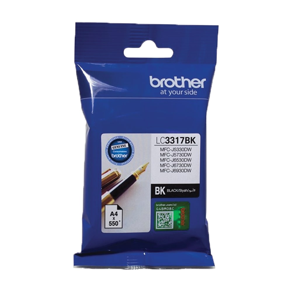 Brother LC-3317 Black Ink Cartridge - Original Genuine Brother Ink 