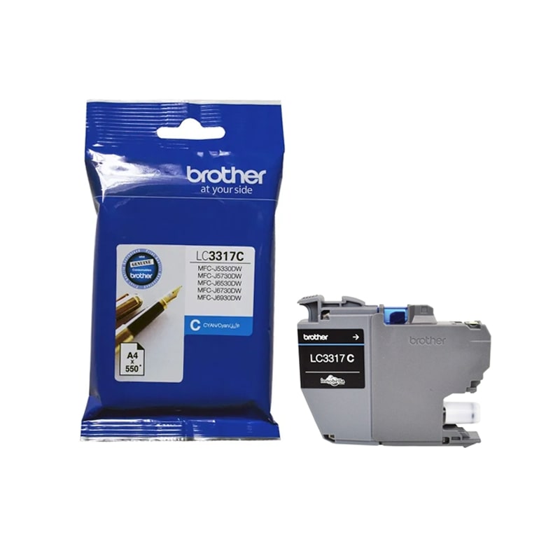 Brother LC-3317C Cyan Ink Cartridge for MFC-J Series Printers