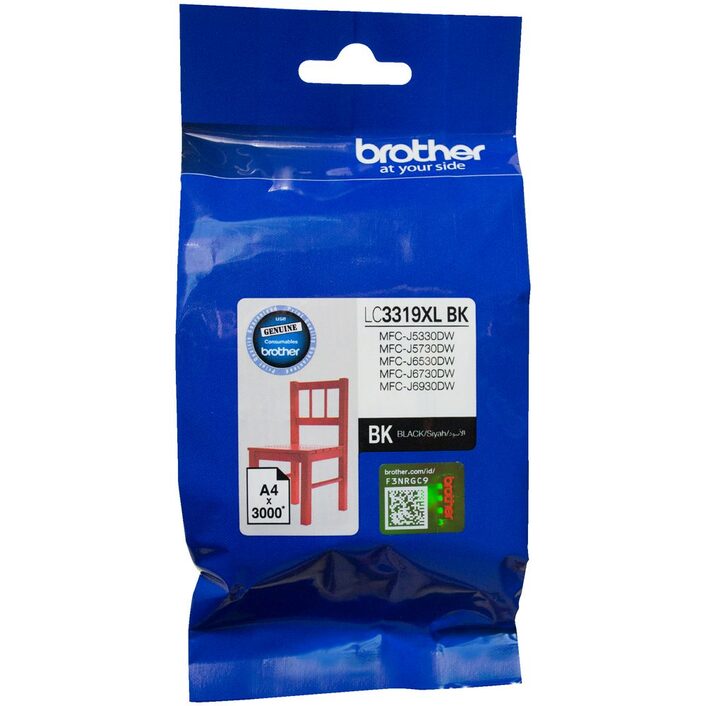 Brother LC3319XL High Yield Black Ink Cartridge