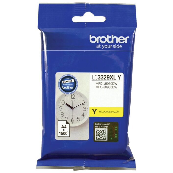 Brother Yellow Ink Cartridge | MFC-J5930DW & J6935DW | 1500 Page Yield