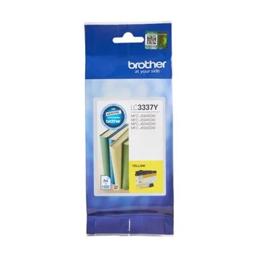 Brother LC3337Y Yellow Ink Cartridge | MFC-J5945DW Series | 1500 Pages 