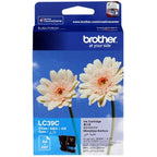 Brother LC-39C Cyan Ink Cartridge for DCP & MFC Printers - 260 Pages 