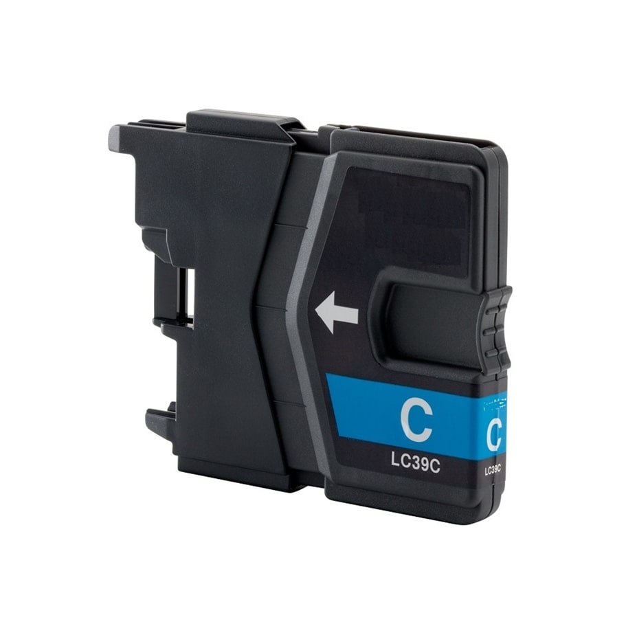 Brother LC-39C Cyan Ink Cartridge for DCP & MFC Printers - 260 Pages 