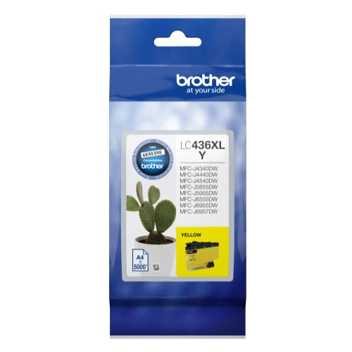 Brother LC436XLY A3 Colour Inkjet Printer with 2 Years Ink 