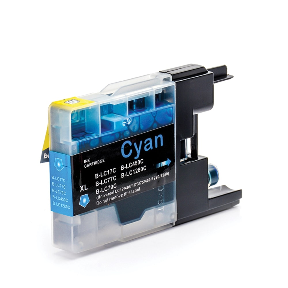 Brother LC-77XL Cyan Ink Cartridge - High Yield