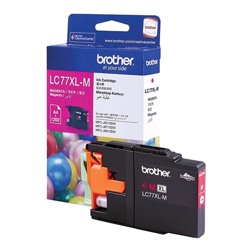 Brother LC-77XL Magenta High Yield Ink Cartridge