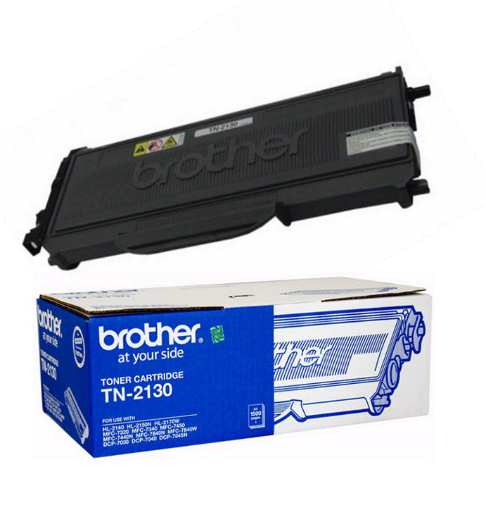 Brother TN-2130 Mono Laser Toner- Standard, HL-2140/2142/2150N/2170W, DCP-7040, MFC-7340/7440N/7840W - TN-2130