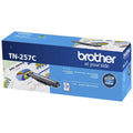 Brother TN-257 Cyan Toner Cartridge - Genuine & Clear Prints