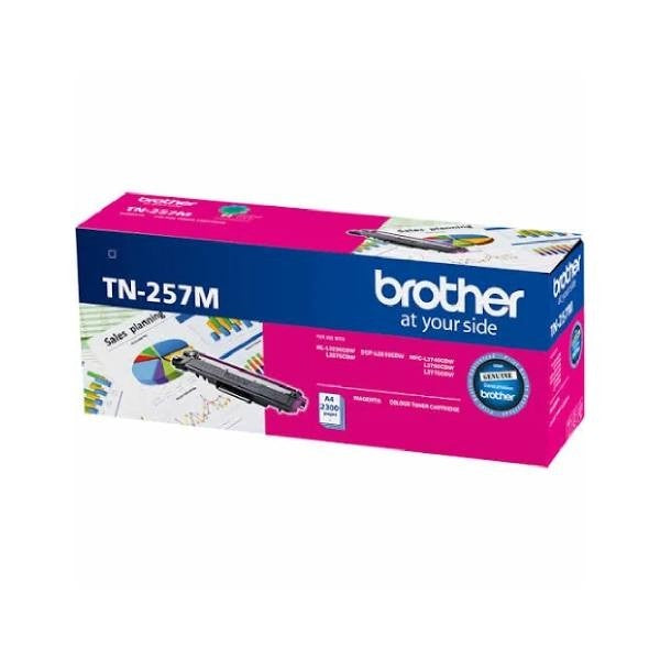 Brother TN257 Magenta Toner Cartridge