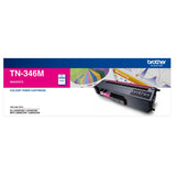 Brother TN-346M Colour Laser Toner- High Yield Magenta- HL-L8250CDN/8350CDW MFC-L8600CDW/L8850CDW - TN-346M