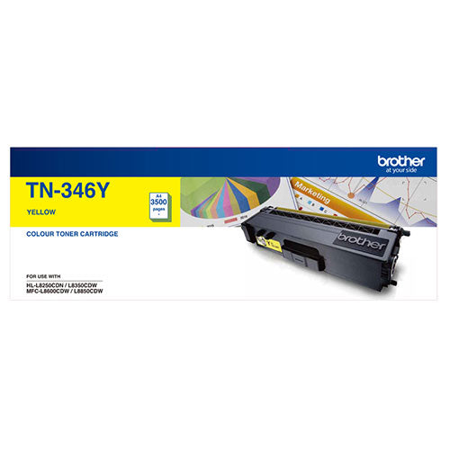 Brother TN-346 Yellow High Yield Toner Cartridge