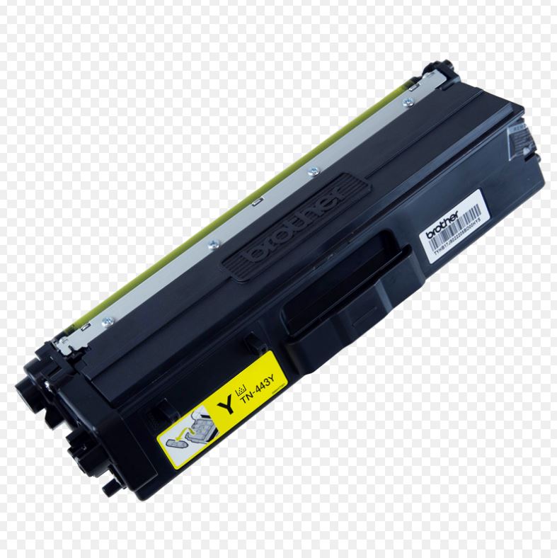 Brother TN-443 Yellow Toner Cartridge | High Yield for Brother Printers