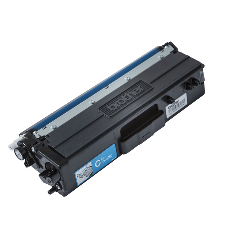 Brother TN-446C Colour Laser- Super High Yield Cyan- HL-L8360CDW, MFC-L8900CDW - 6,500 Pages - TN-446C