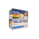 Brother TN-240 - COLOUR LASER TONER - 4 COLOUR PACK OF TN-240 LASER TONER, CONTAINS BLACK, CYAN, MAG - TN-240CL-4PK