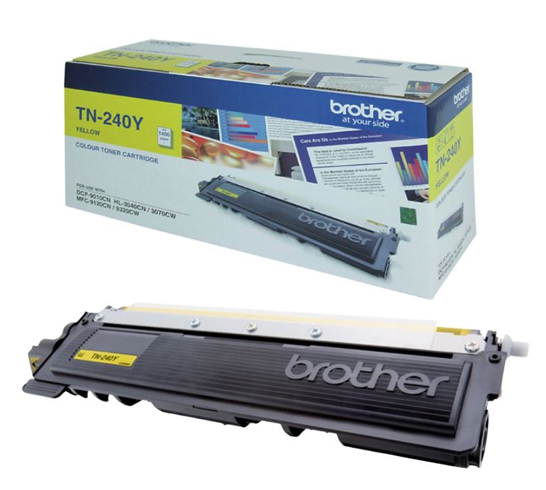 Brother Yellow Toner Cartridge for HL-3040CN, MFC-9120CN & More