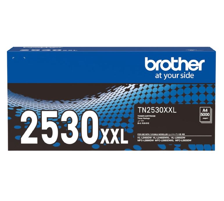 Genuine Brother TN-2530XXL Super High Yield Black Toner