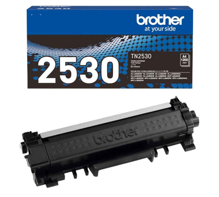 Brother TN-2530 Black Toner Cartridge - Standard Yield