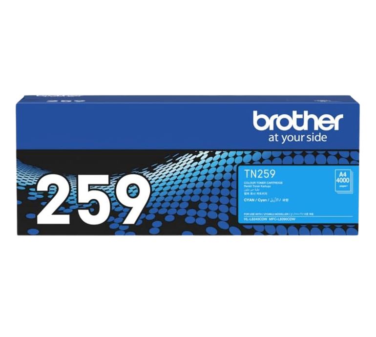 Brother TN-259C Cyan Super High Yield Toner MFC-L8390CDW/HL-L8240CDW
