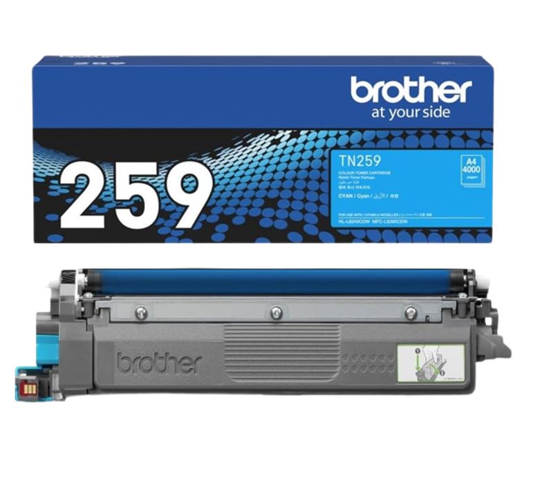 Brother TN-259C Cyan Super High Yield Toner MFC-L8390CDW/HL-L8240CDW