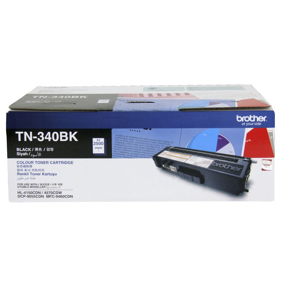 Brother Black Toner Cartridge for HL-4150CDN, MFC-9970CDW & More