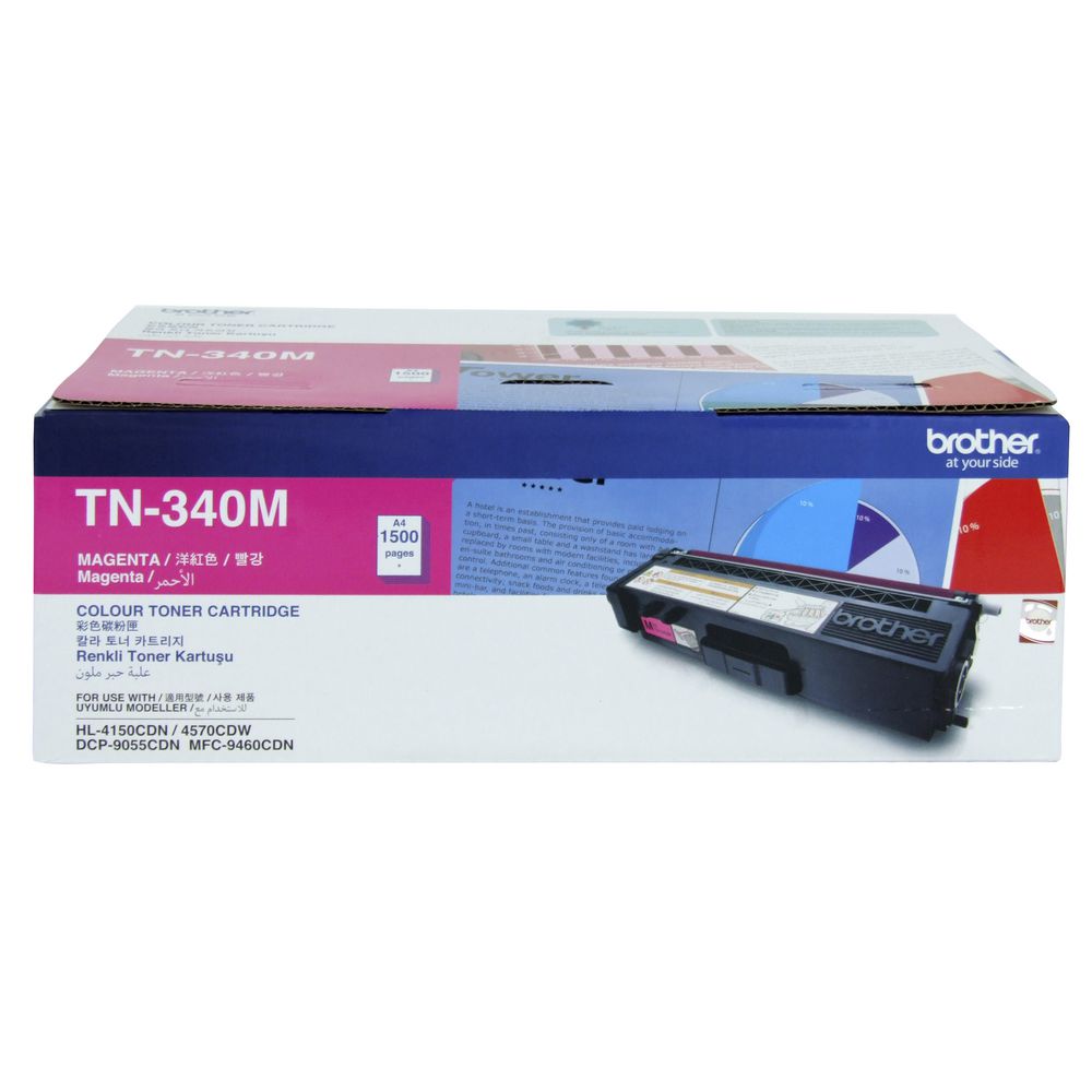 Brother TN340 Magenta Toner Cartridge
