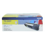 Brother TN-340Y Colour Laser Toner- Standard Yield Yellow, HL-4150CDN/4570CDW, DCP-9055CDN, MFC-9460 - TN-340Y
