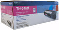 Brother TN-348 Magenta High Yield Toner Cartridge, 6,000 Pages