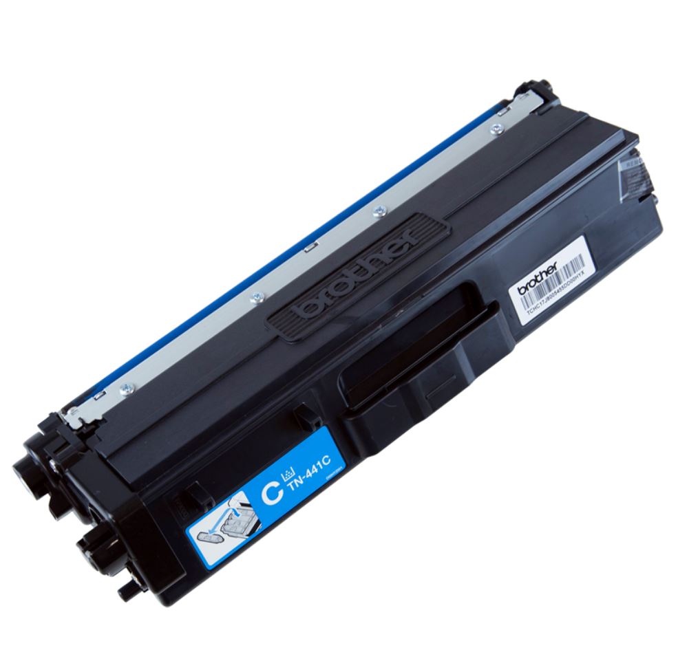 Brother TN-441C Colour Laser Toner- Cyan Standard Cartridge- HL-L8260CDN/8360CDW MFC-L8690CDW/L8900C - TN-441C