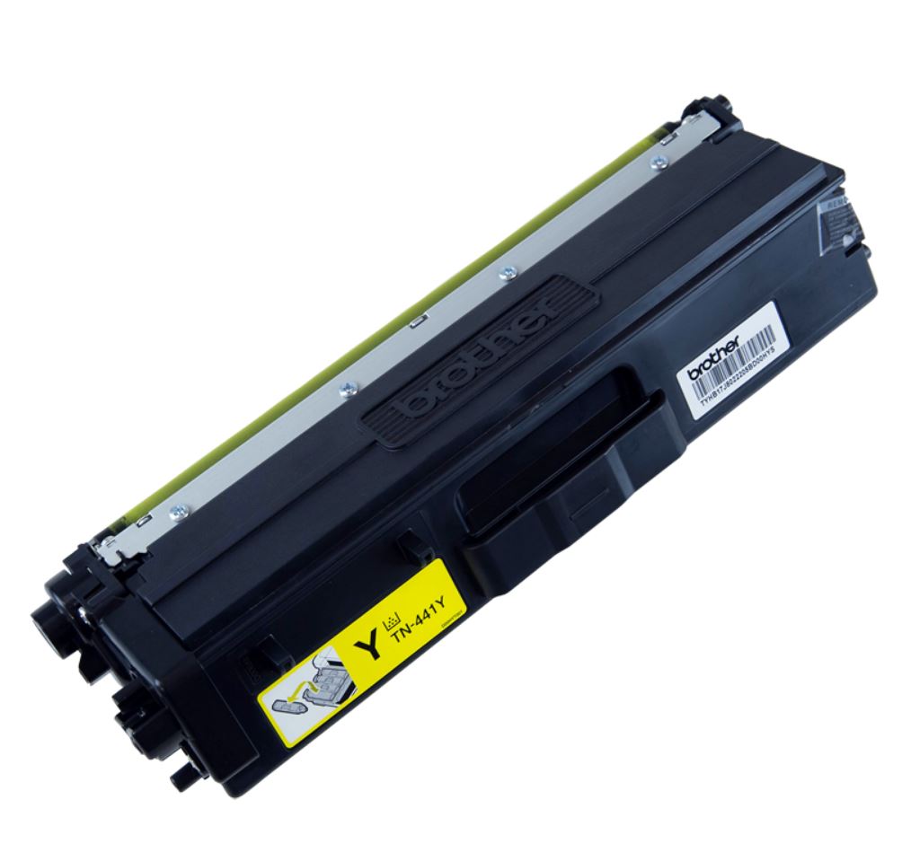 Brother TN-441 Yellow Toner Cartridge - 1800 Pages