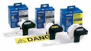 Brother White File Folder Labels 17x87mm - 300 Labels 