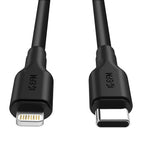 EFM 39W Dual Port Fast Car Charger + USB-C to Lightning Cable EFM