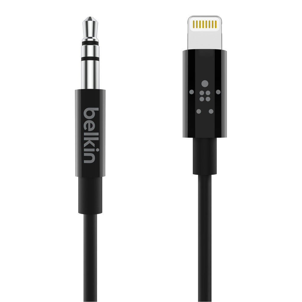 iPhone Lightning to 3.5mm Audio Cable - MFi Certified for Car & Home BELKIN