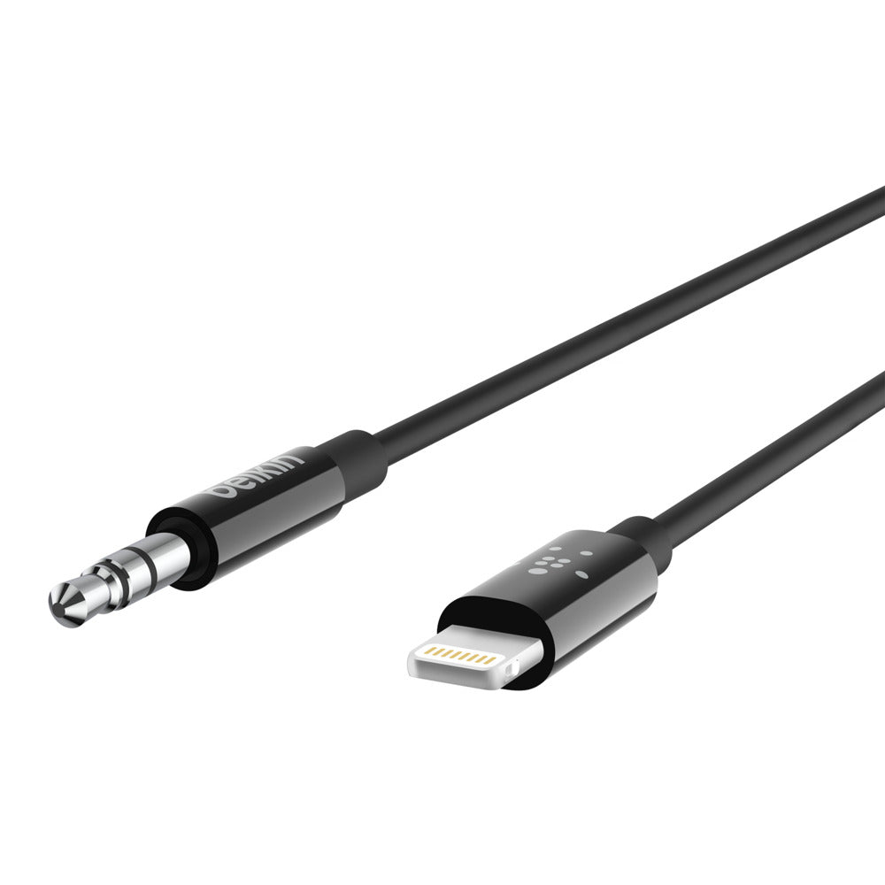 iPhone Lightning to 3.5mm Audio Cable - MFi Certified for Car & Home BELKIN