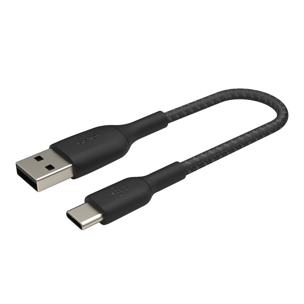 Durable USB-C to USB-A Braided Charging & Sync Cable BELKIN