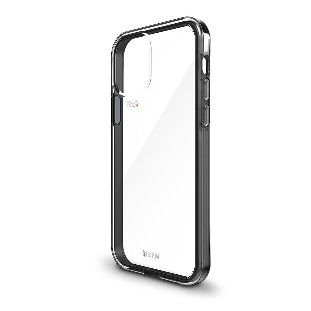 EFM Aspen D3O iPhone 12 Pro Max Case - Slate/Clear with 5G Signal