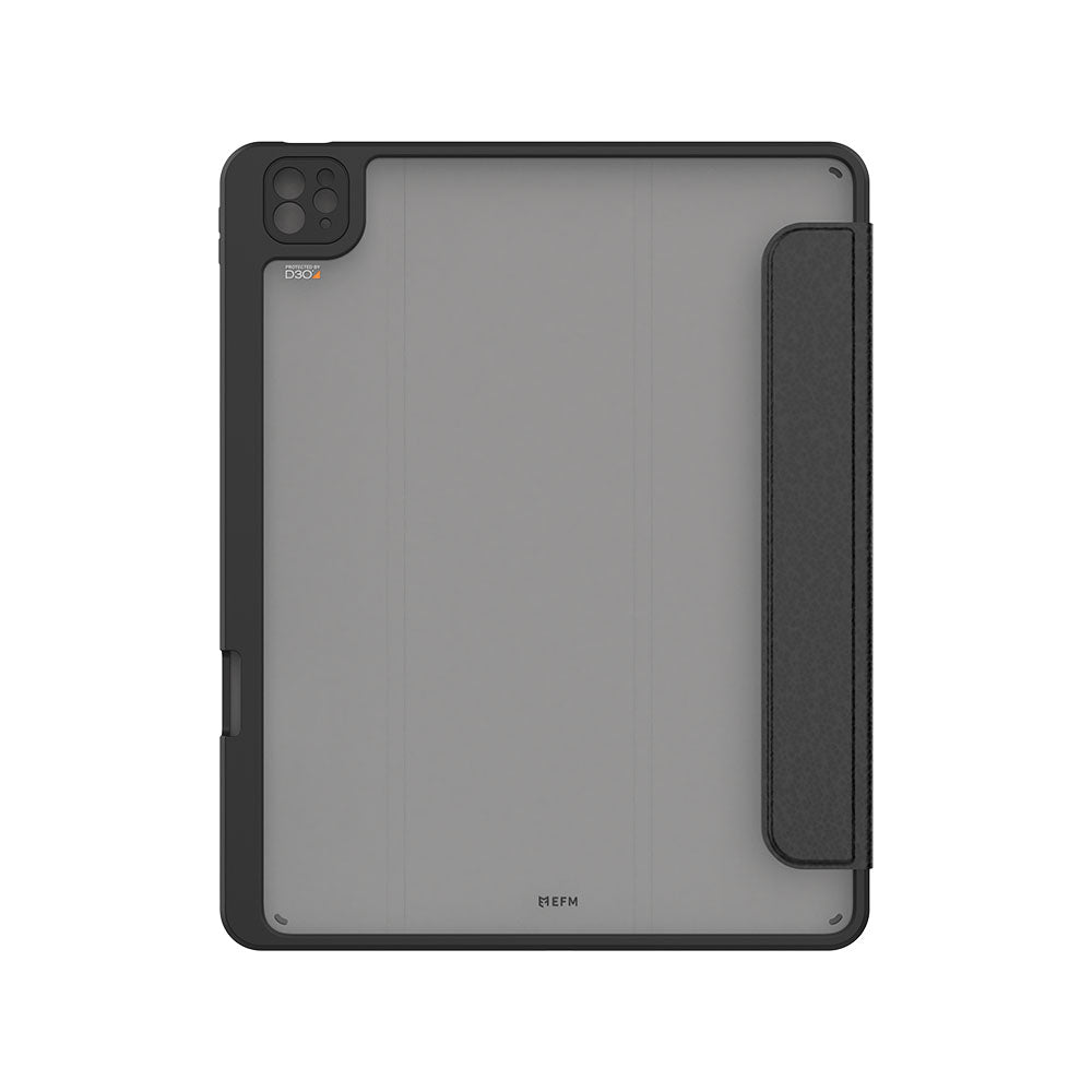 EFM Aspen Folio Case Armour for iPad Pro 12.9 - D3O ELeather Black