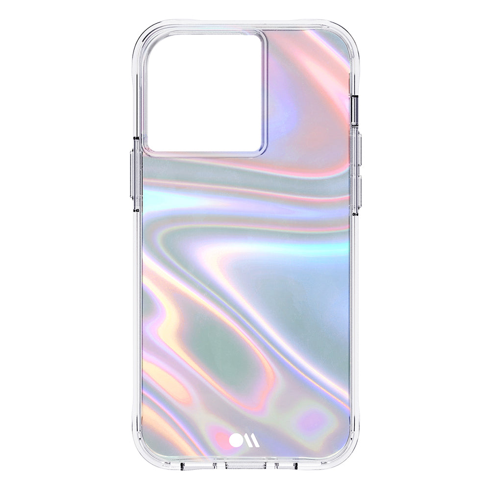 Case-Mate Soap Bubble Case Antimicrobial for iPhone 13 Pro - Iridescent