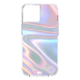 Case-Mate Soap Bubble Case Antimicrobial for iPhone 13 - Iridescent