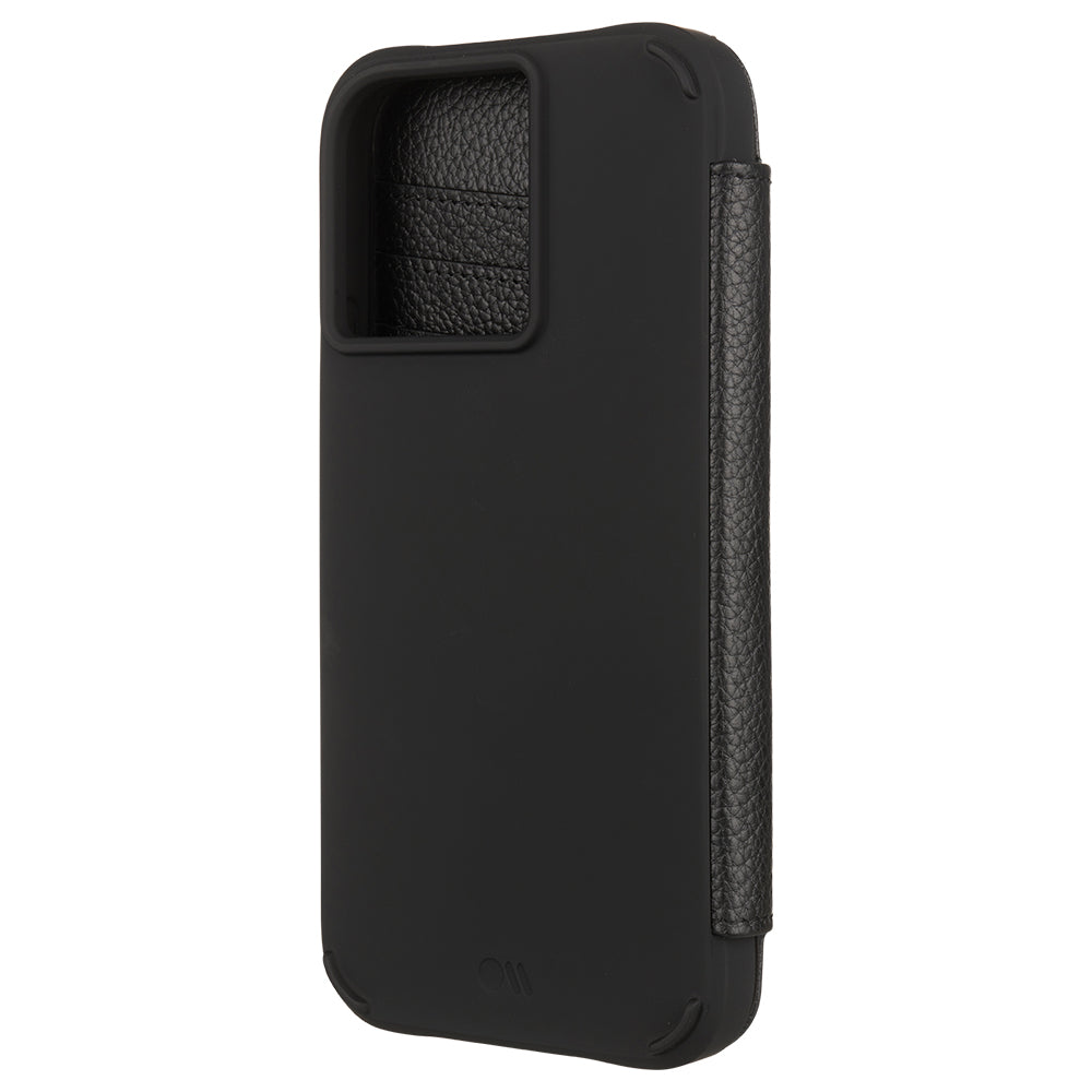 Case-Mate Tough Wallet Folio Case w/MagSafe for iPhone 13 - Black