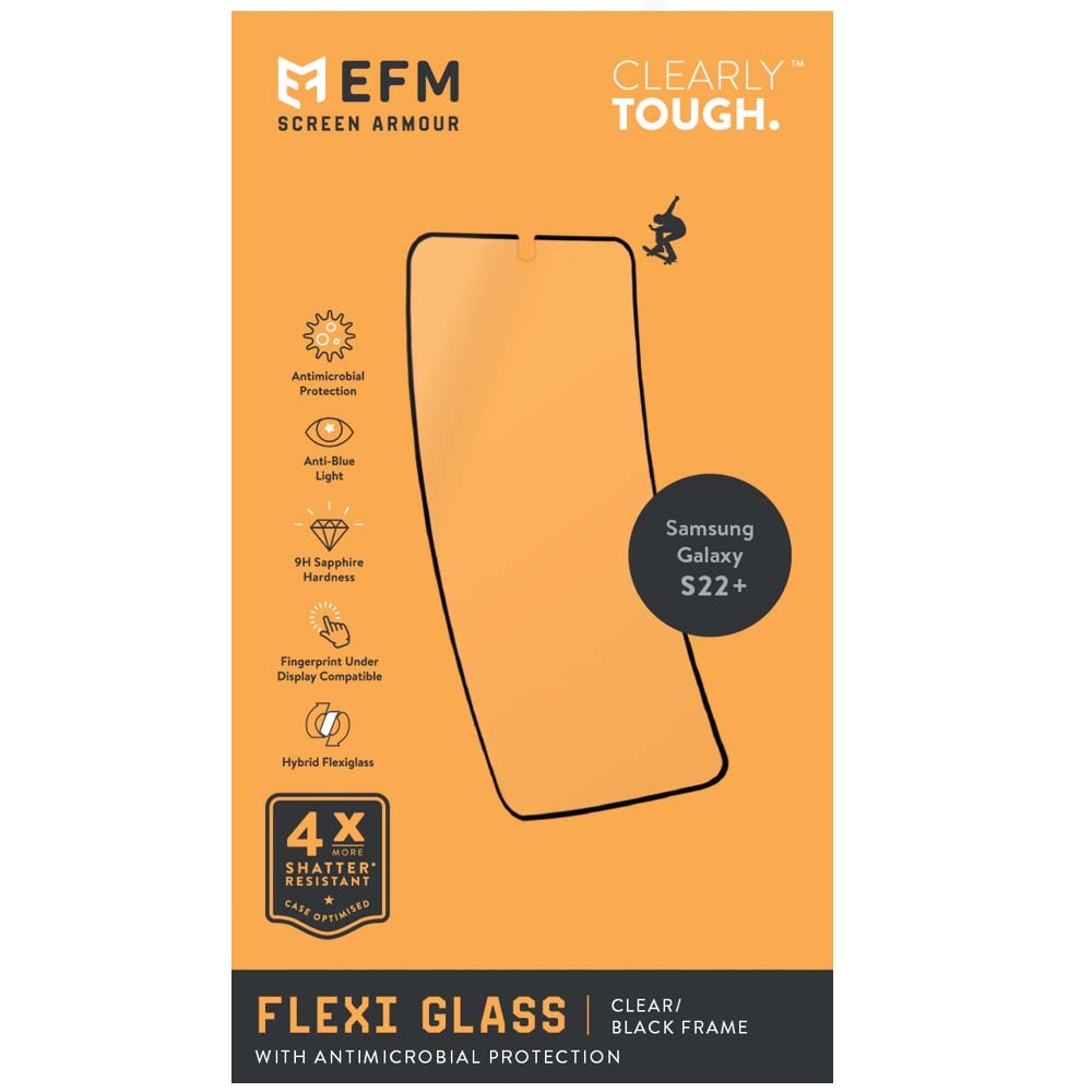 EFM FlexiGlass Screen Protector - Durable & Clear EFM