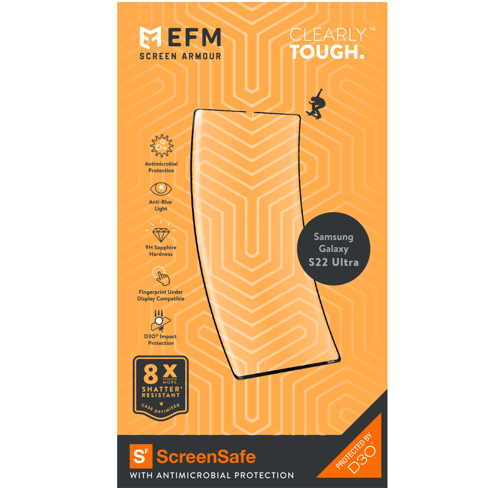 EFM ScreenSafe D3O Film Screen Protector | Powerful Impact Protection EFM