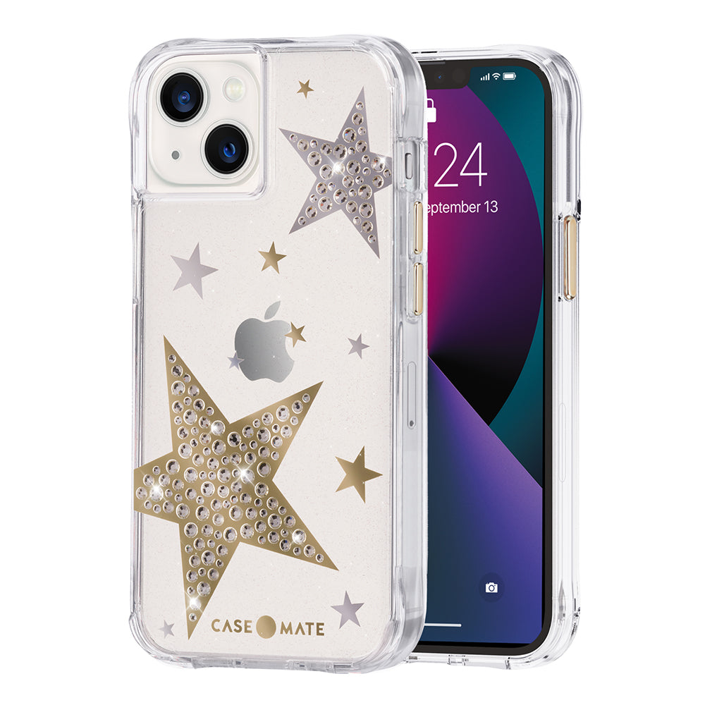 Sheer Superstar: Sparkly Gemstone Case with 10ft Drop Protection CASE-MATE