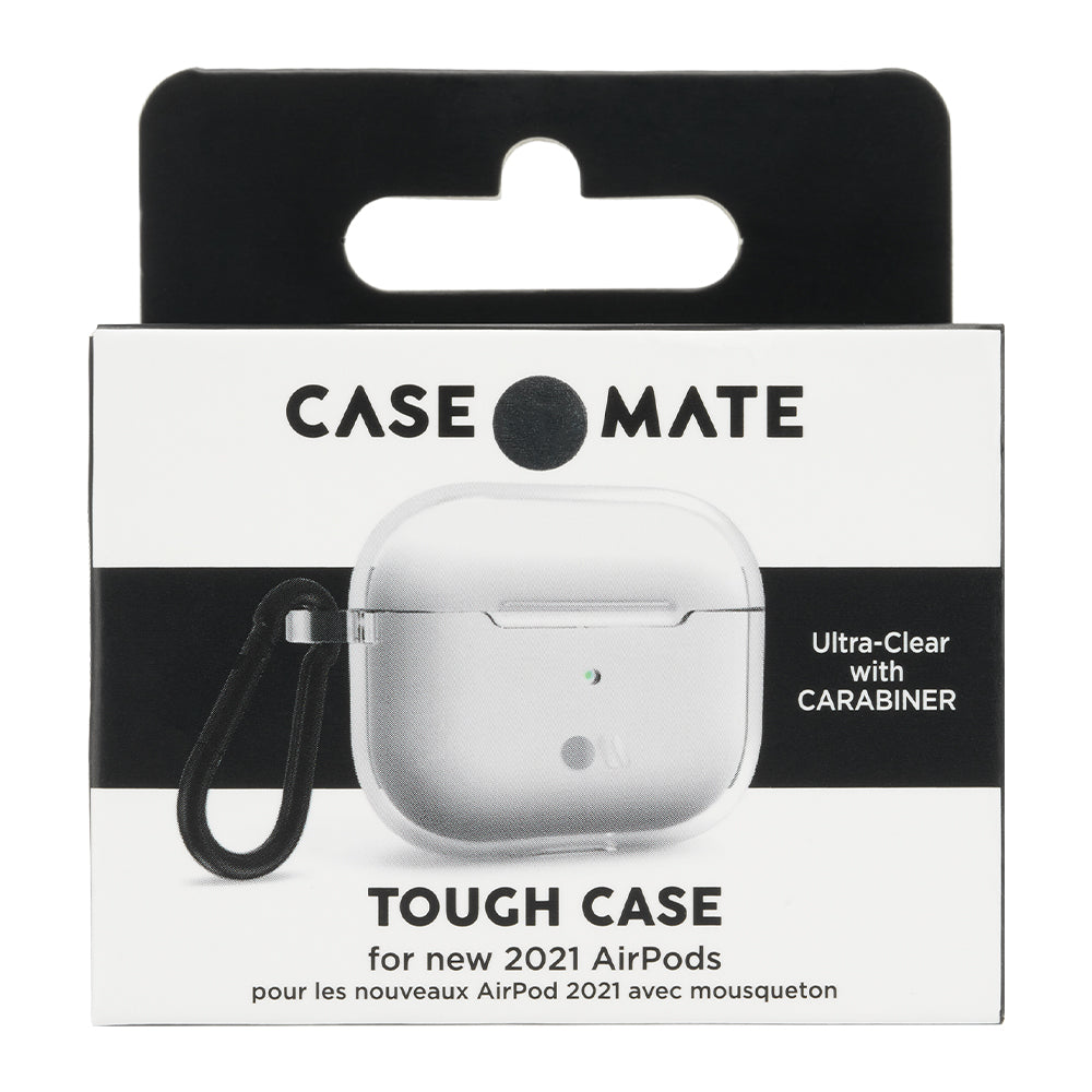 Slim Protective AirPods Case with Keychain Clip CASE-MATE