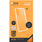 EFM S22+ Clear Case Armour with D3O Crystalex Protection