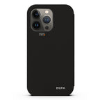 EFM Miami Leather Wallet Case with D3O for iPhone 13 Pro Max - Smoke