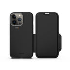 EFM Monaco iPhone 13 Pro Leather Wallet Case | D3O Protection